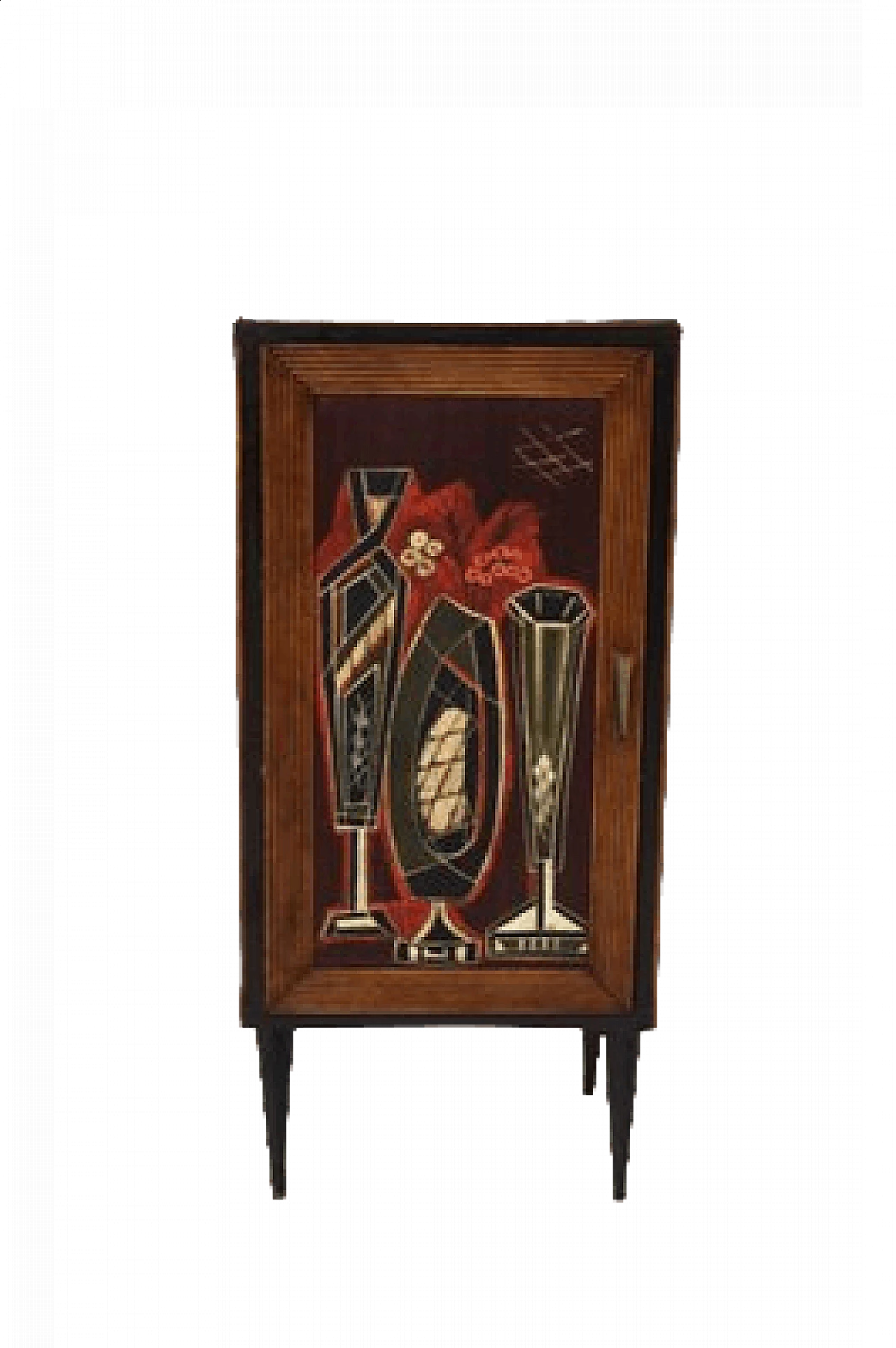 Wooden cabinet attributed to Luigi Scremin, 1950s 17