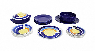 Ceramic tableware by Richard Ginori attributed to Gio Ponti, 1950s