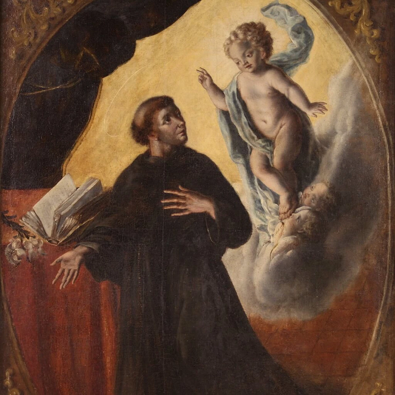 Religious painting depicting St. Anthony of Padua, 18th century 1