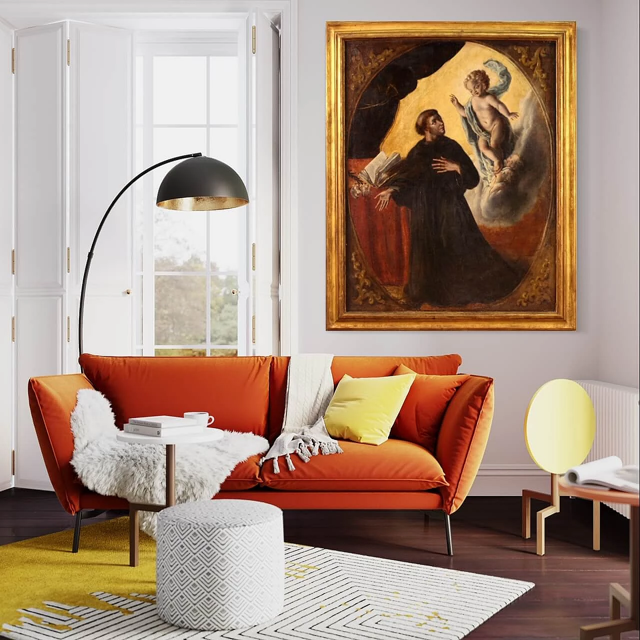 Religious painting depicting St. Anthony of Padua, 18th century 14