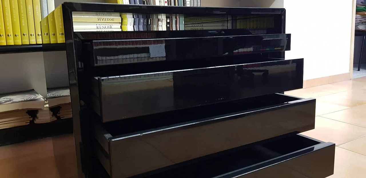 Cassettiera Orseolo di Carlo Scarpa per Cassina, anni '70 3