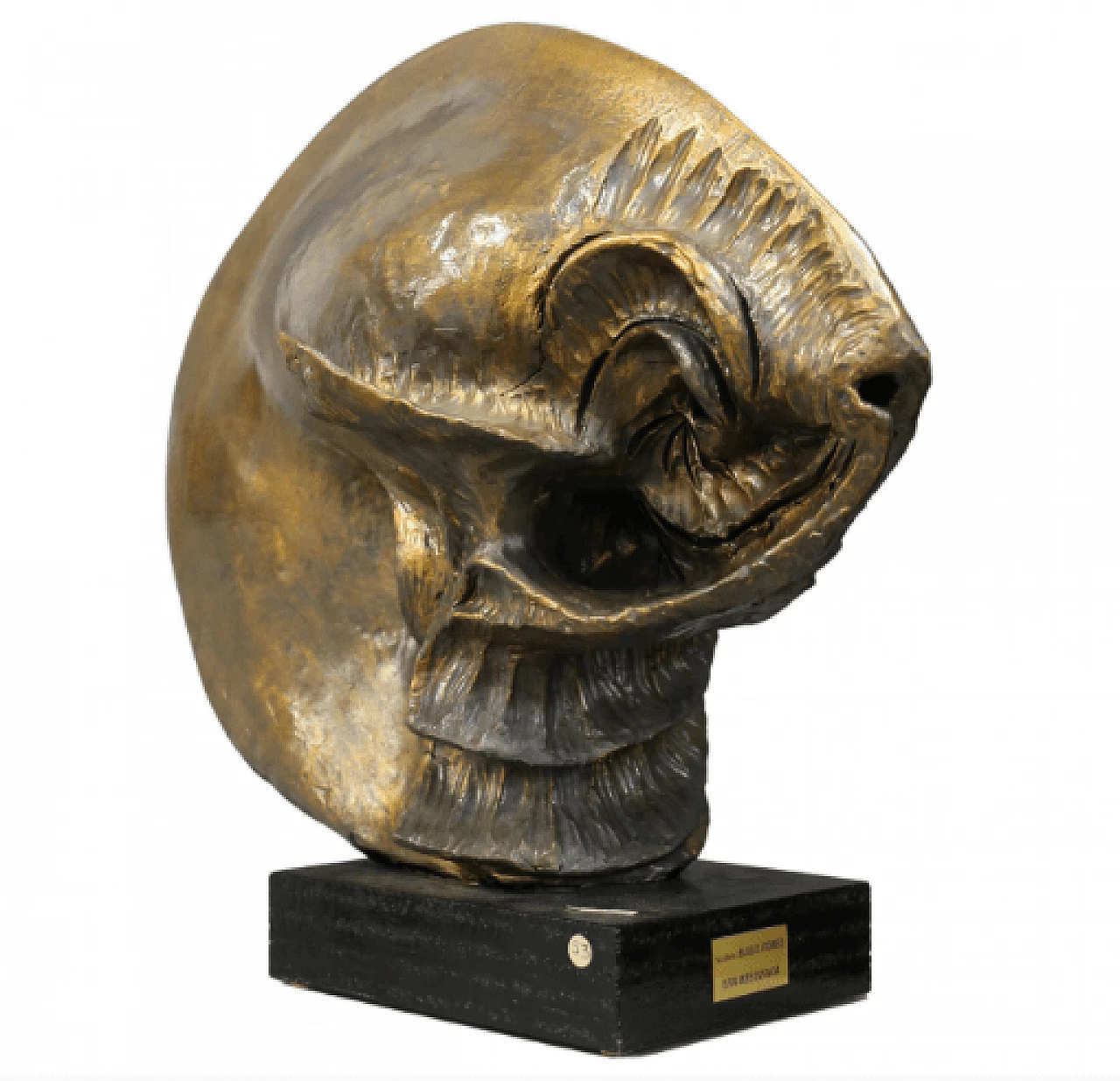 Biagio Romeo, Mesozoic Era, bronze sculpture, 1995 1