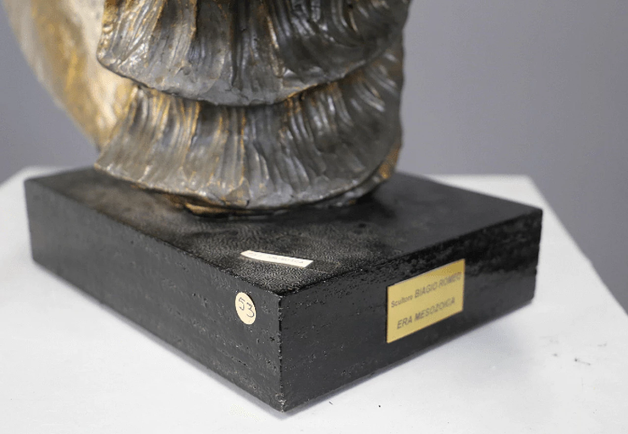 Biagio Romeo, Mesozoic Era, bronze sculpture, 1995 2