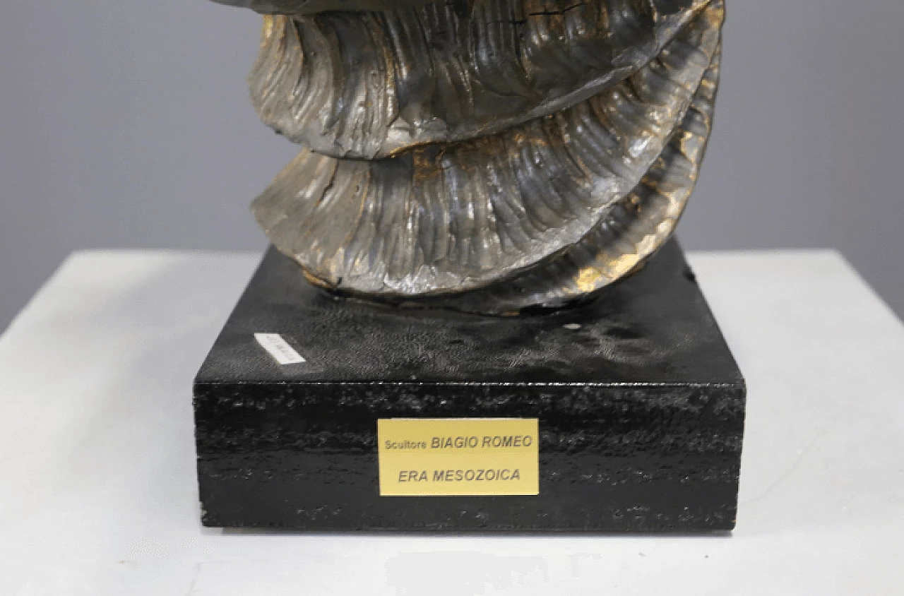 Biagio Romeo, Mesozoic Era, bronze sculpture, 1995 8