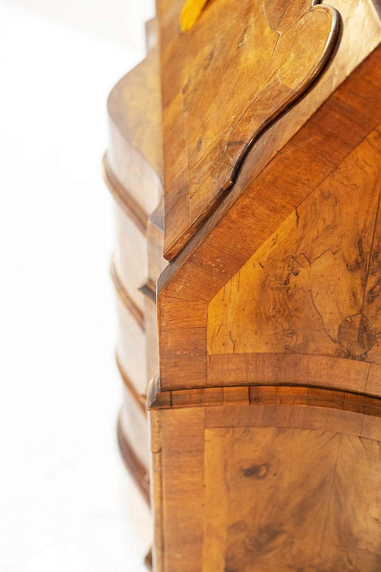 Mobile da scrittura con vetrina e cassetti Luigi XV, '800 6