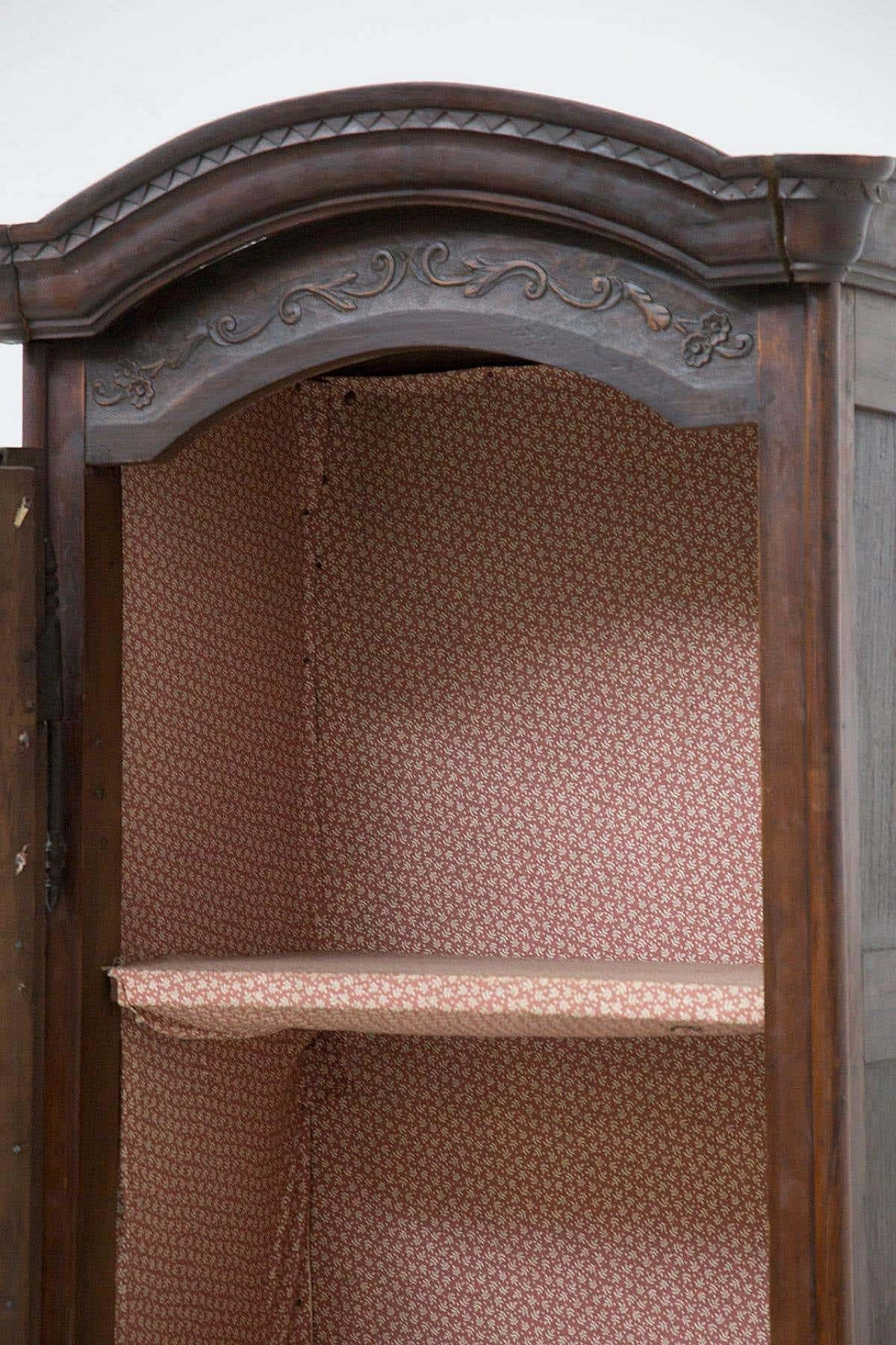 Armadio in legno ad un unica anta con intarsi Luigi XV, '700 8