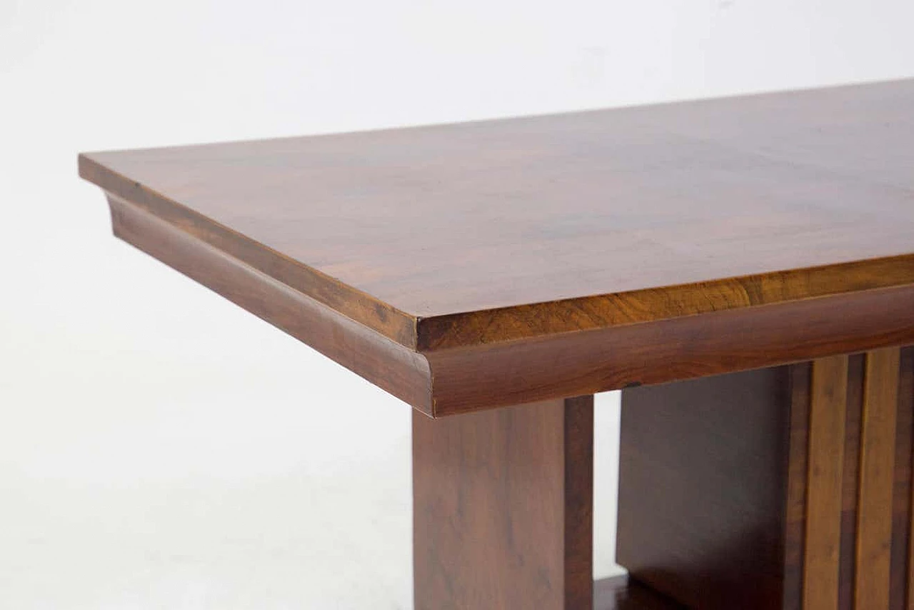 Tavolo da centro in legno laccato Art Deco, anni '20 1