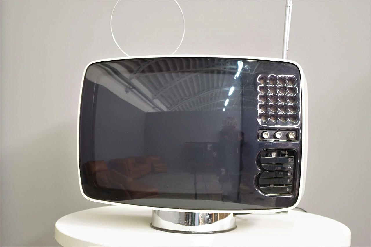 Television Brionvega Volans 17'' vr. S1 by Mario Bellini, 1960s 8