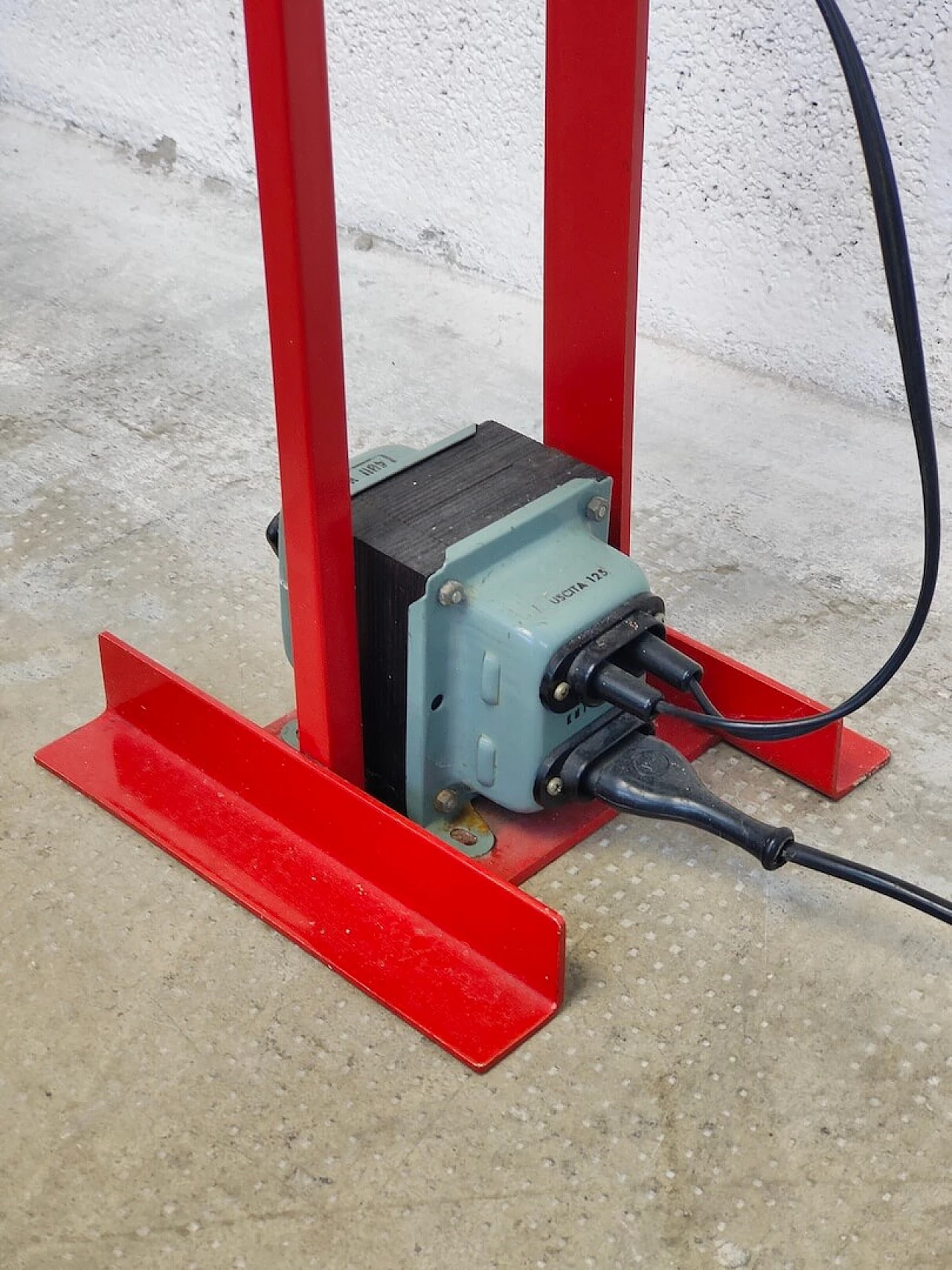 Toio red adjustable floor lamp by Fratelli Castiglioni for Flos, 1960s 14