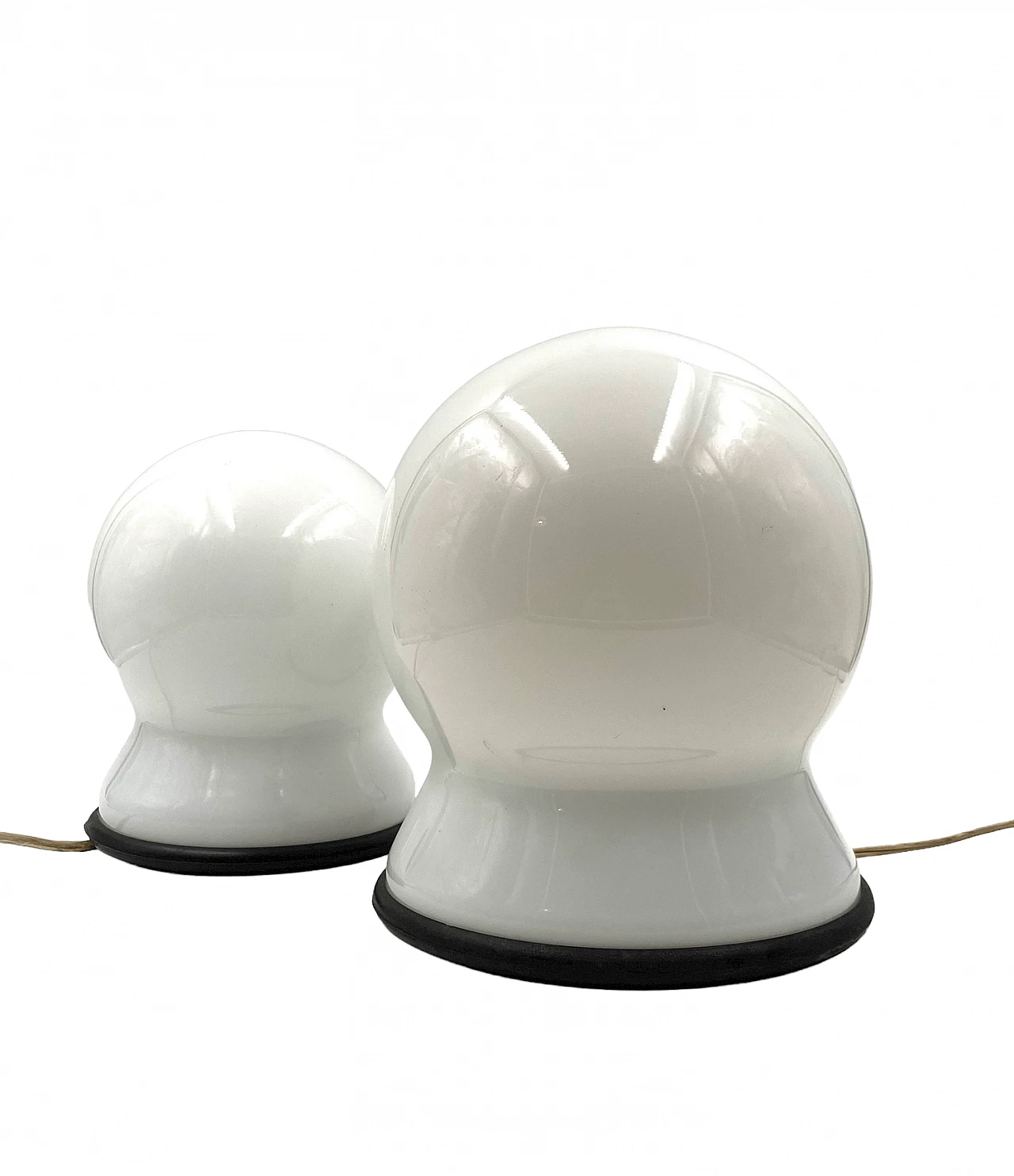Pair of Scafandro table lamps by Sergio Asti for Candle, 1970s 6