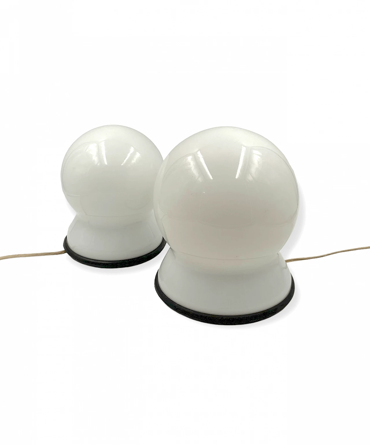 Pair of Scafandro table lamps by Sergio Asti for Candle, 1970s 9