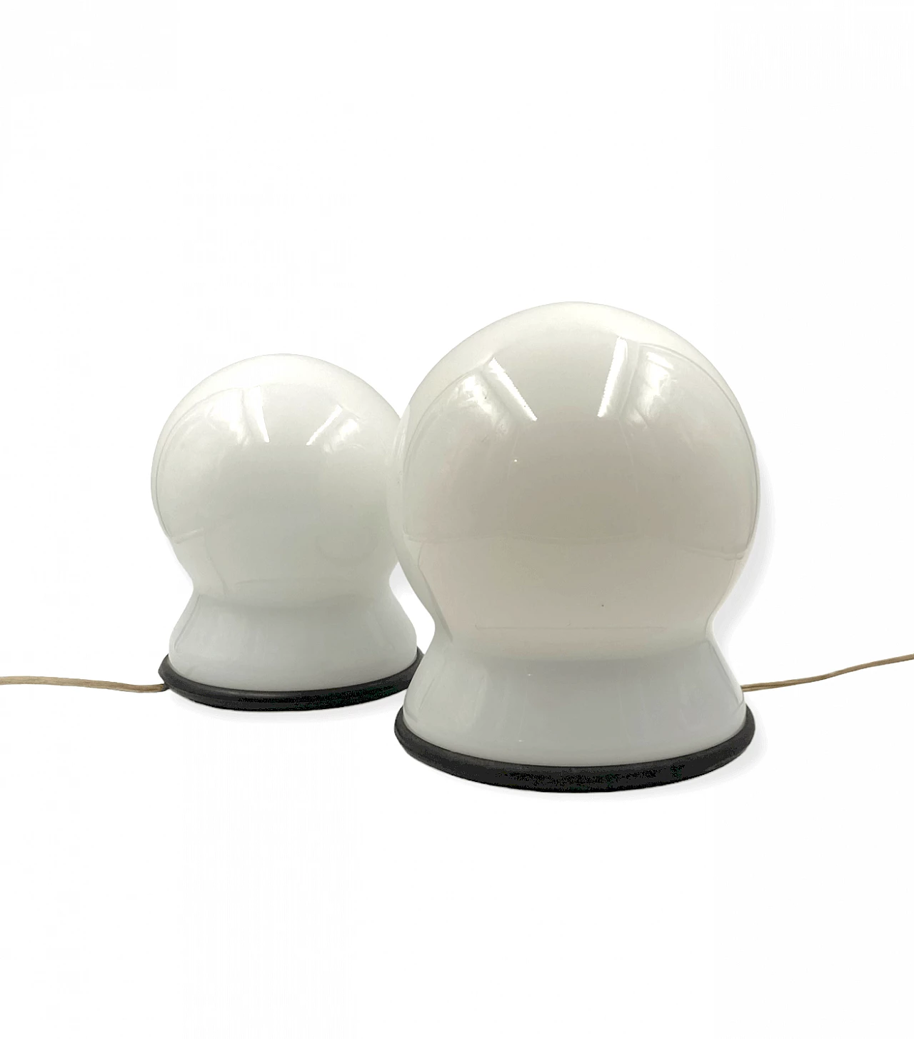 Pair of Scafandro table lamps by Sergio Asti for Candle, 1970s 10