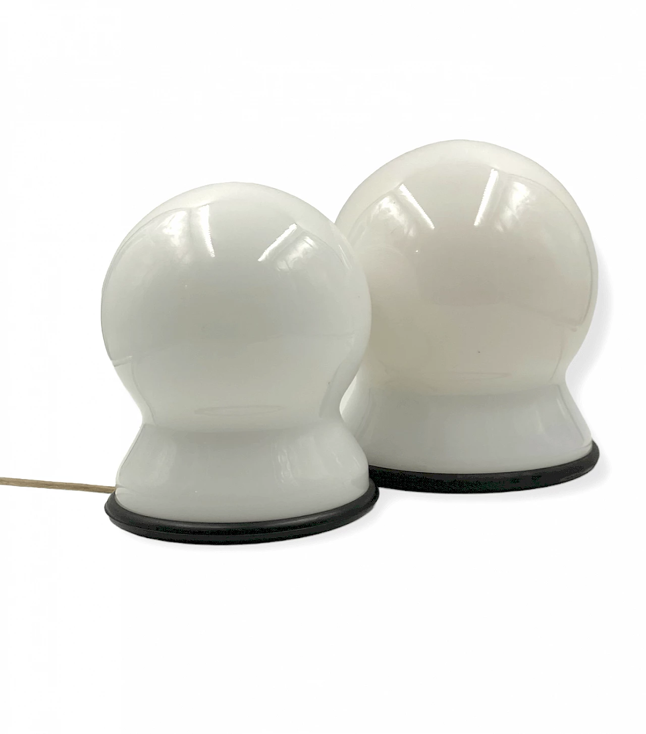 Pair of Scafandro table lamps by Sergio Asti for Candle, 1970s 12