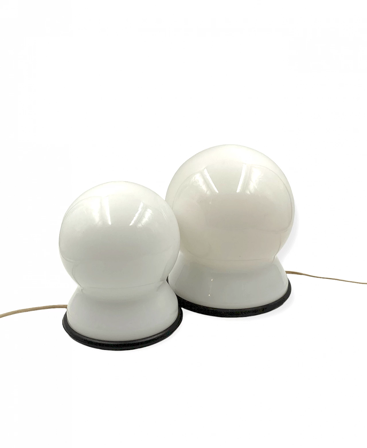Pair of Scafandro table lamps by Sergio Asti for Candle, 1970s 17