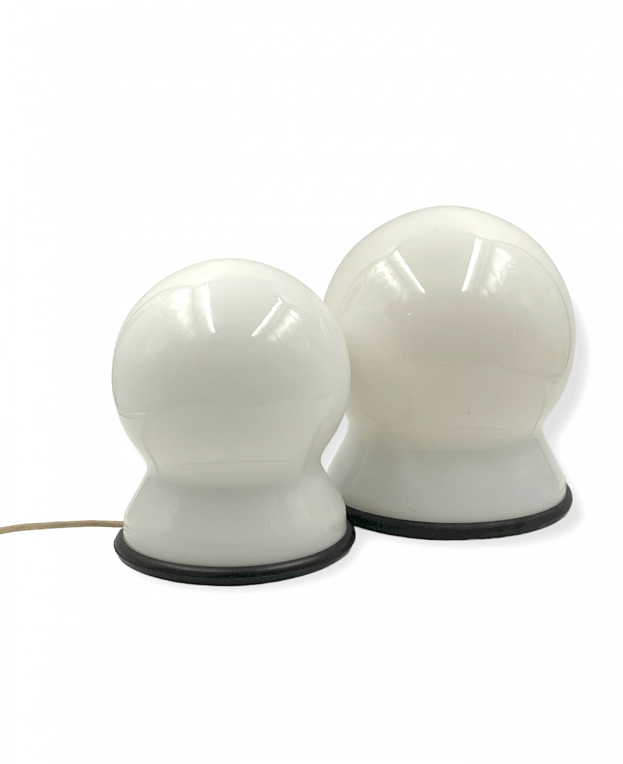 Pair of Scafandro table lamps by Sergio Asti for Candle, 1970s 18