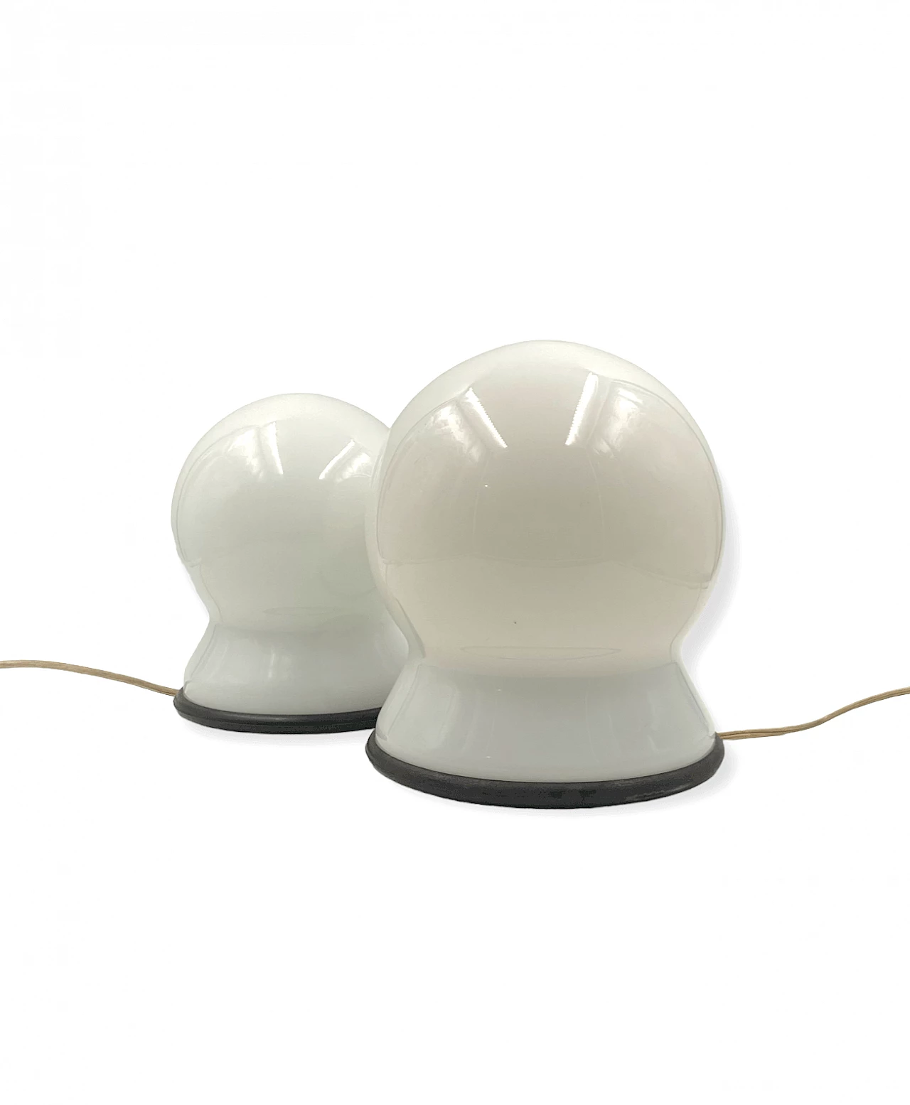 Pair of Scafandro table lamps by Sergio Asti for Candle, 1970s 19