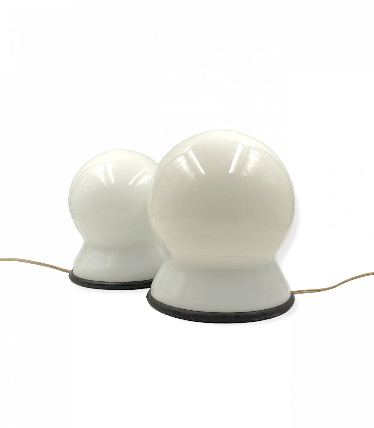 Pair of Scafandro table lamps by Sergio Asti for Candle, 1970s 20