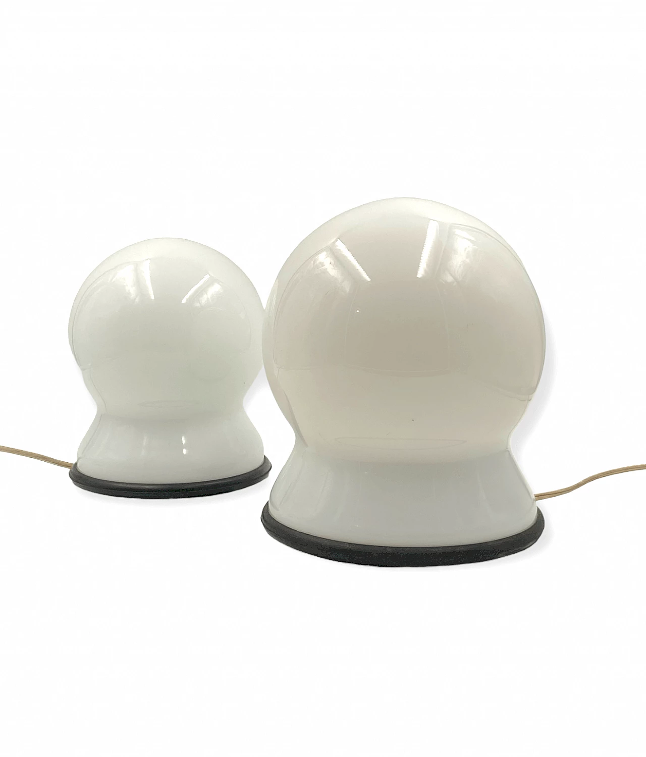 Pair of Scafandro table lamps by Sergio Asti for Candle, 1970s 22