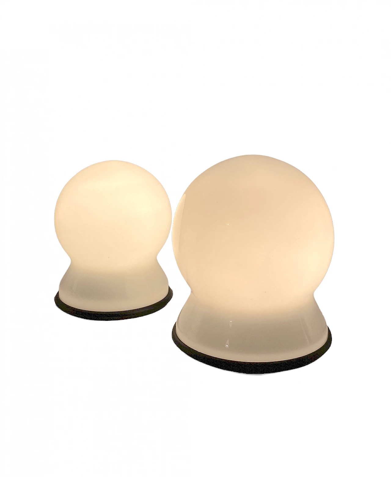 Pair of Scafandro table lamps by Sergio Asti for Candle, 1970s 25