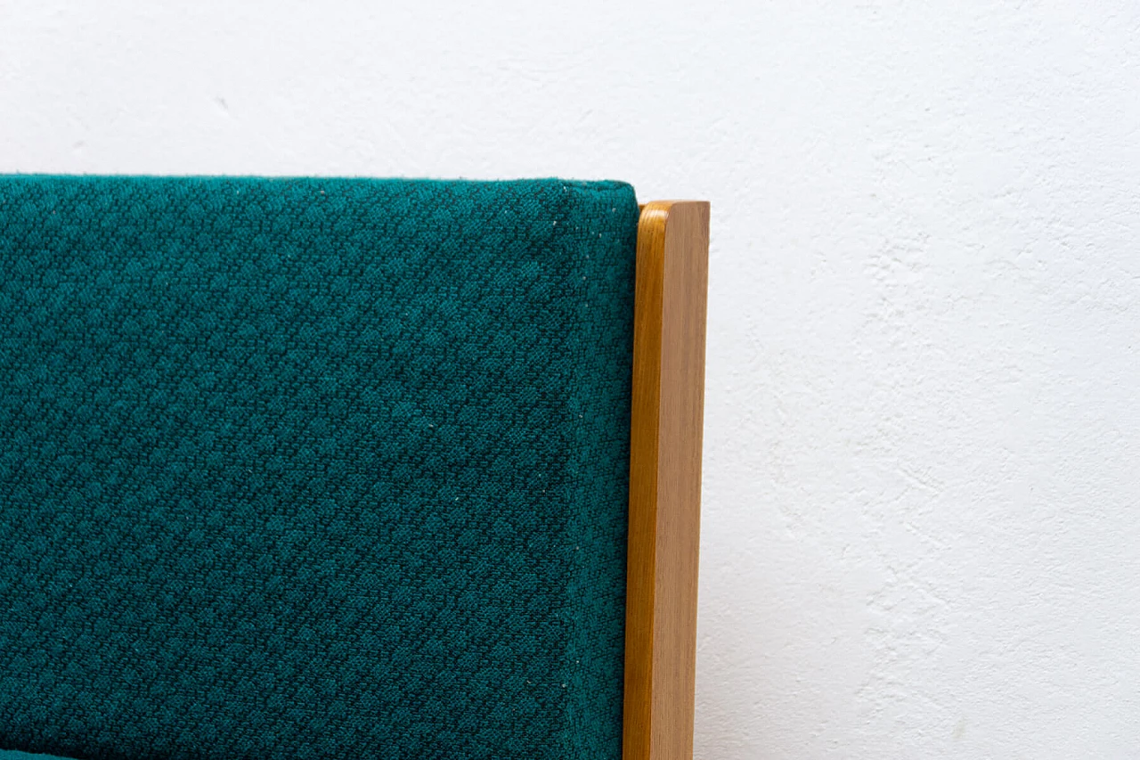 Sofa bed in beechwood by Dřevotvar, 1970s 4