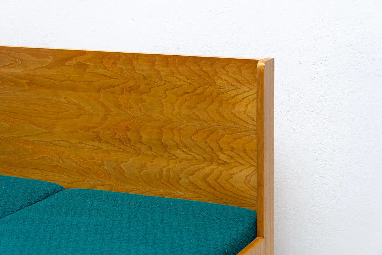 Sofa bed in beechwood by Dřevotvar, 1970s 13