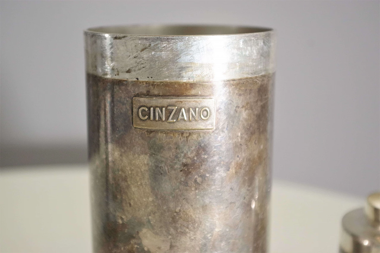 Sifone di Eva Syphon e shaker di Cinzano, anni '70 6