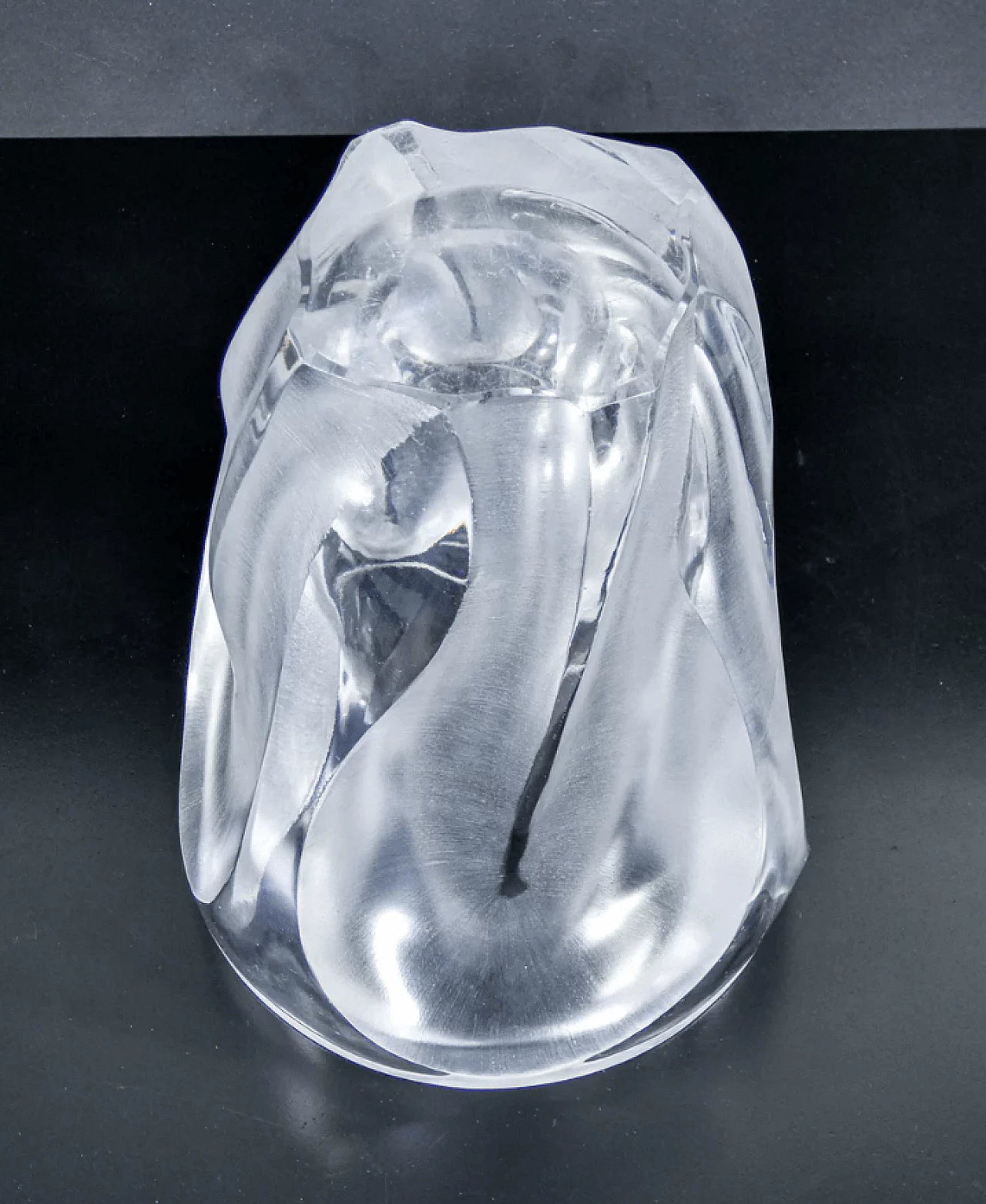 Vaso in cristallo Ingrid di Lalique, anni '50 5