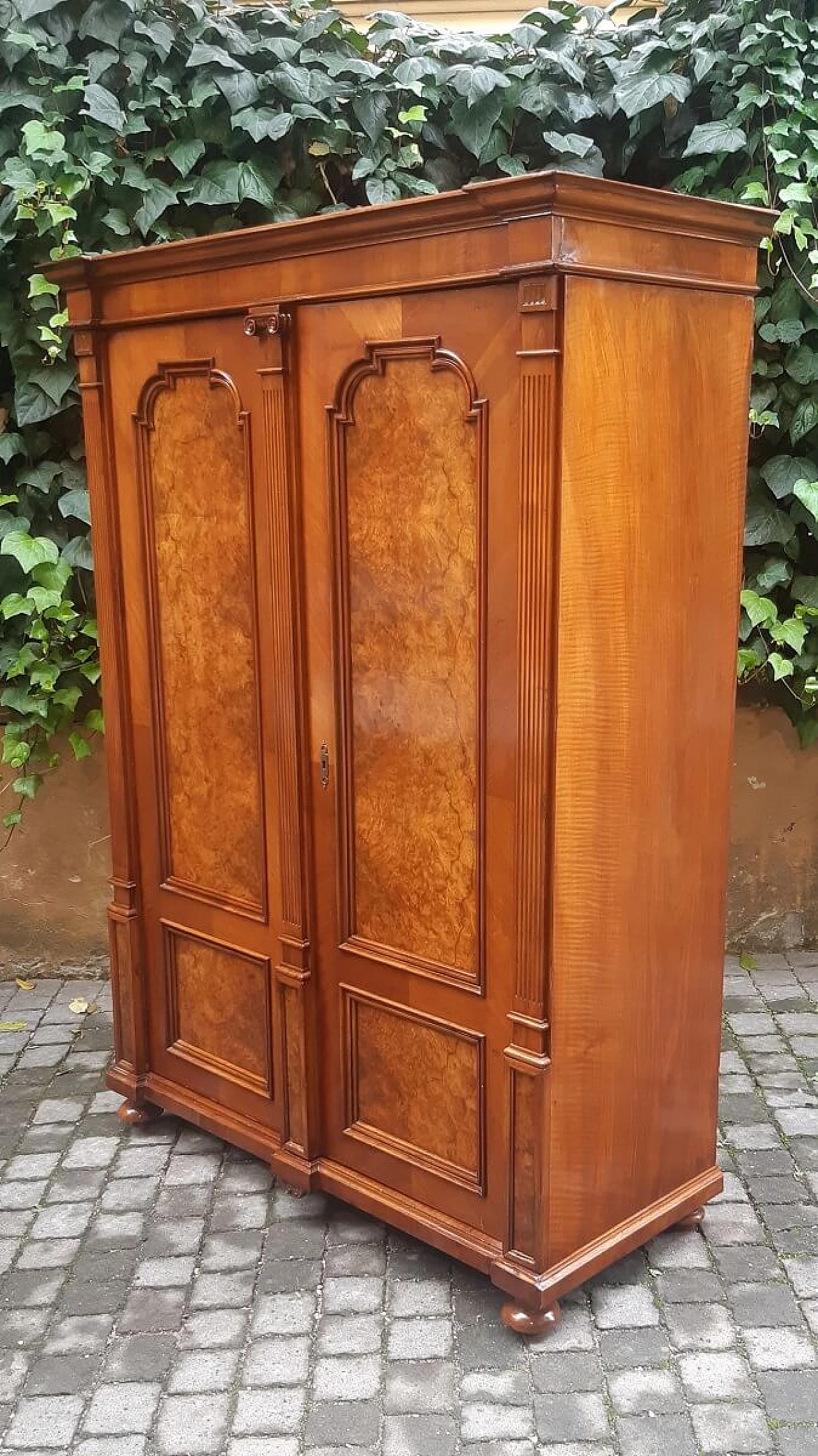 Viennese wooden closet, 19th century 3