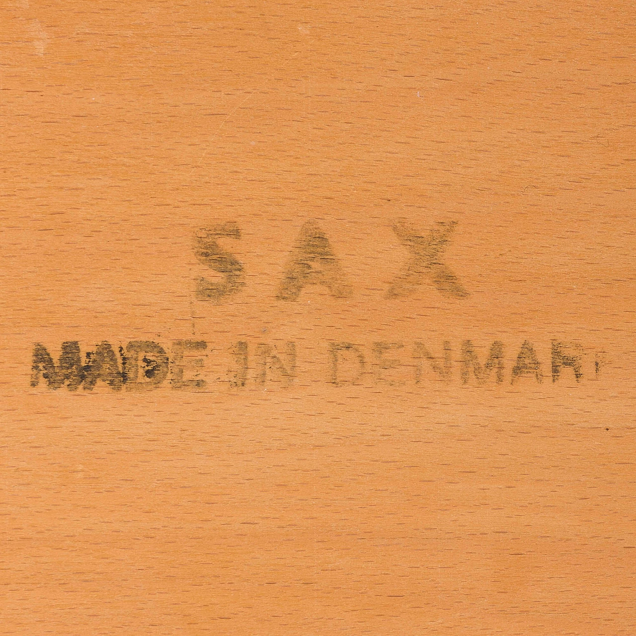 4 Sedie danesi in legno rivestite in lana grigia, anni '60 11