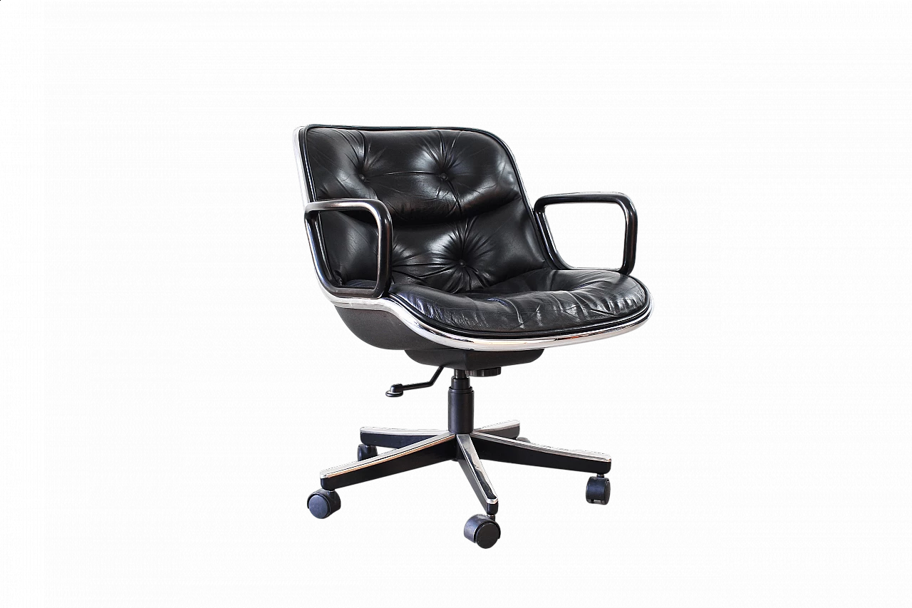 Poltrona di Charles Pollock per Knoll International, anni '70 9