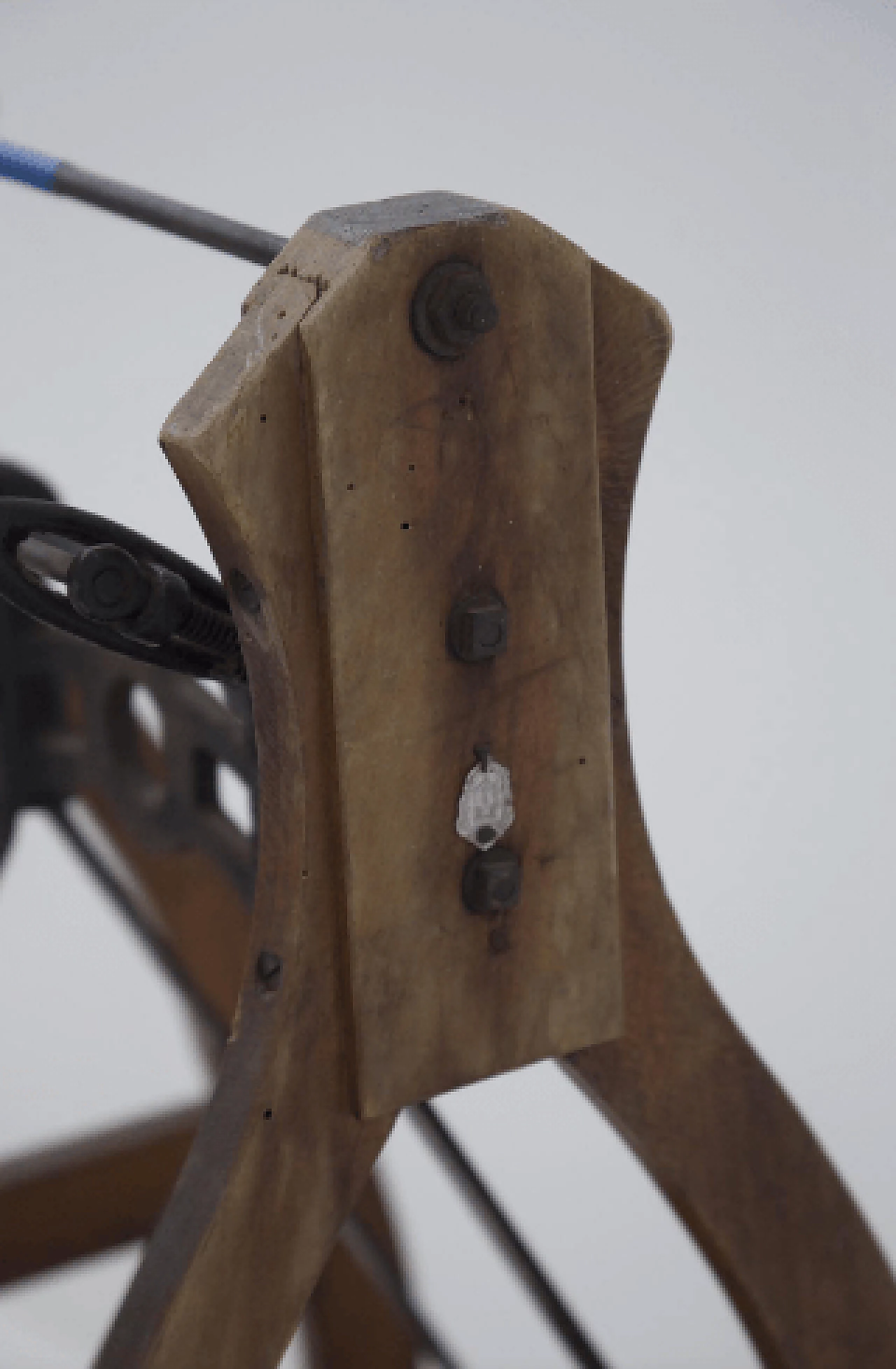 Wood machinery for wool processing, early 20th century 8