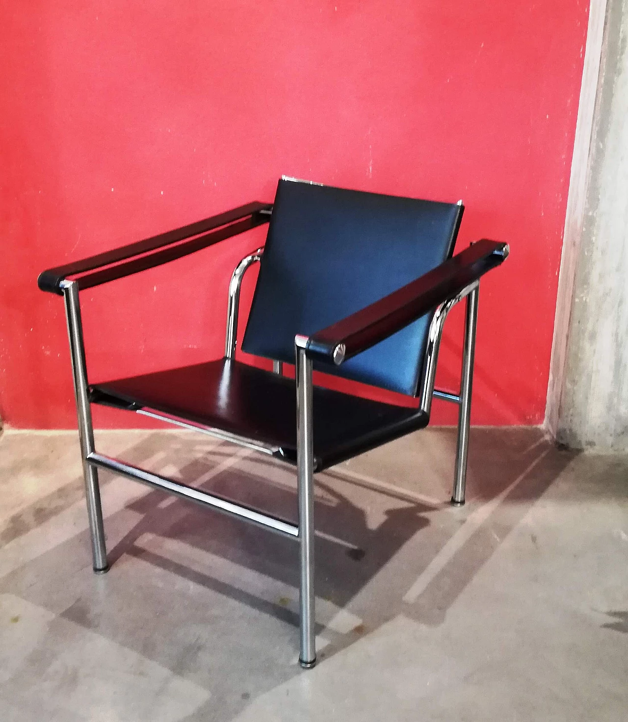 Pair of Bauhaus style armchairs for Alivar, 1990s 9