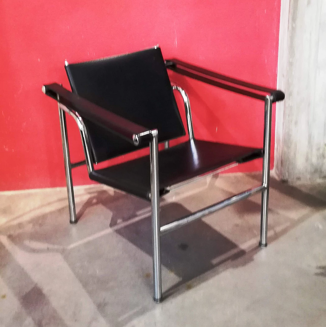 Pair of Bauhaus style armchairs for Alivar, 1990s 10