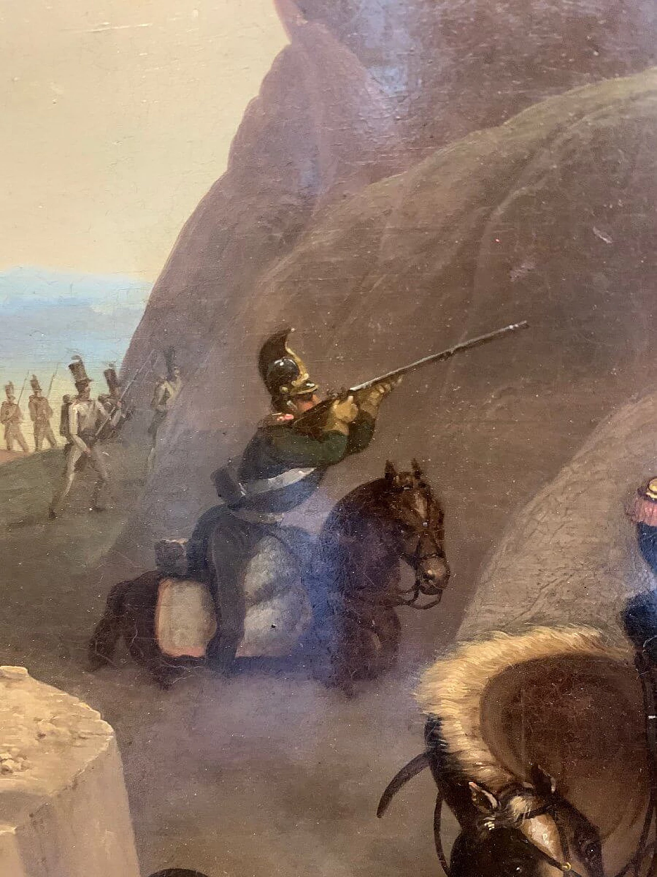 Fighting with brigands in the Roman countryside, 19th century 4