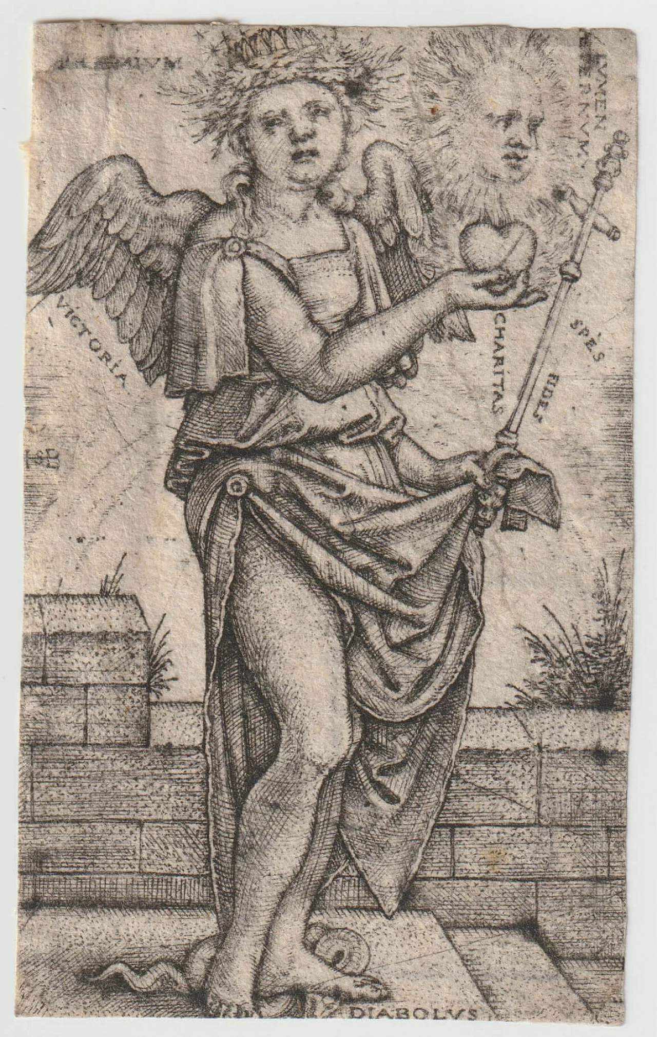 Allegoria della Cristianità or La religione cristiana vittoriosa, 16th century 1