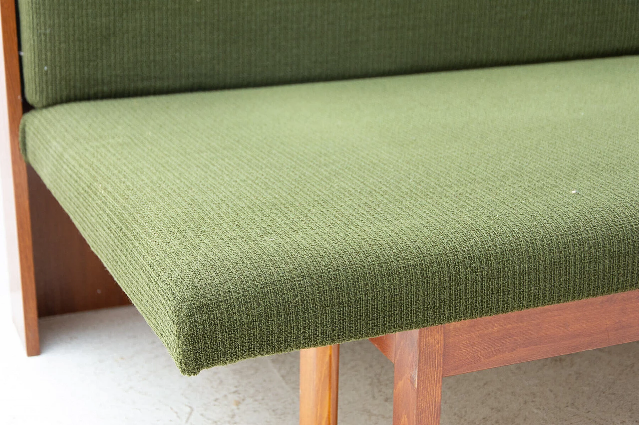 Divano letto pieghevole in faggio, anni '60 5