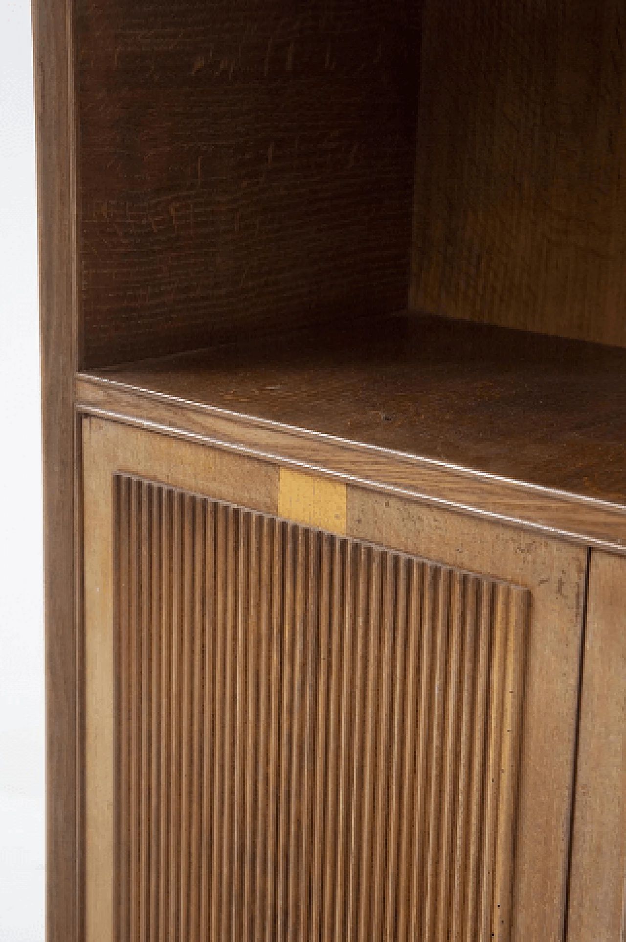 Bookcase in bleached walnut by Paolo Buffa, 1950s 6