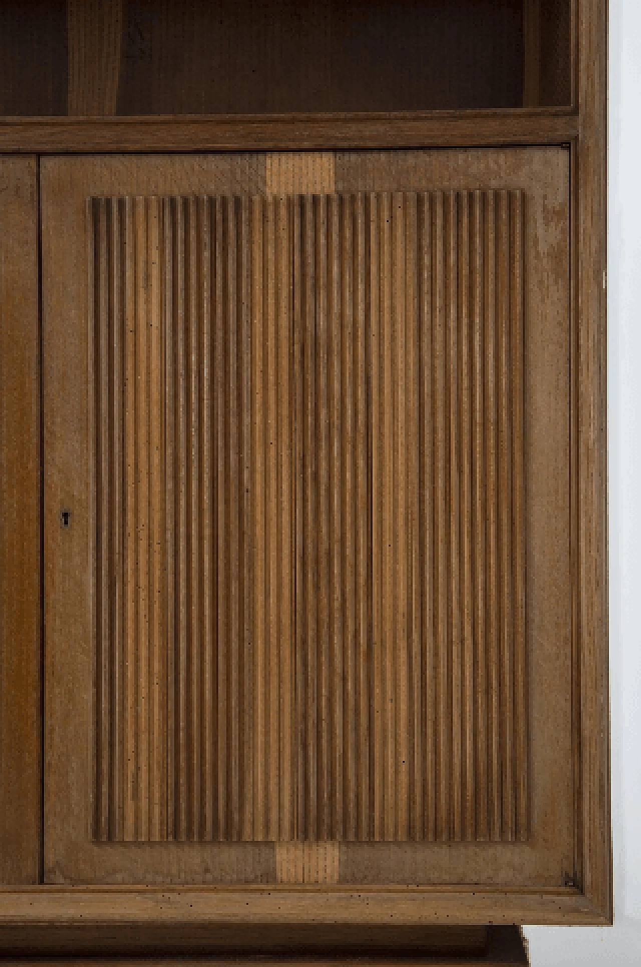 Bookcase in bleached walnut by Paolo Buffa, 1950s 9