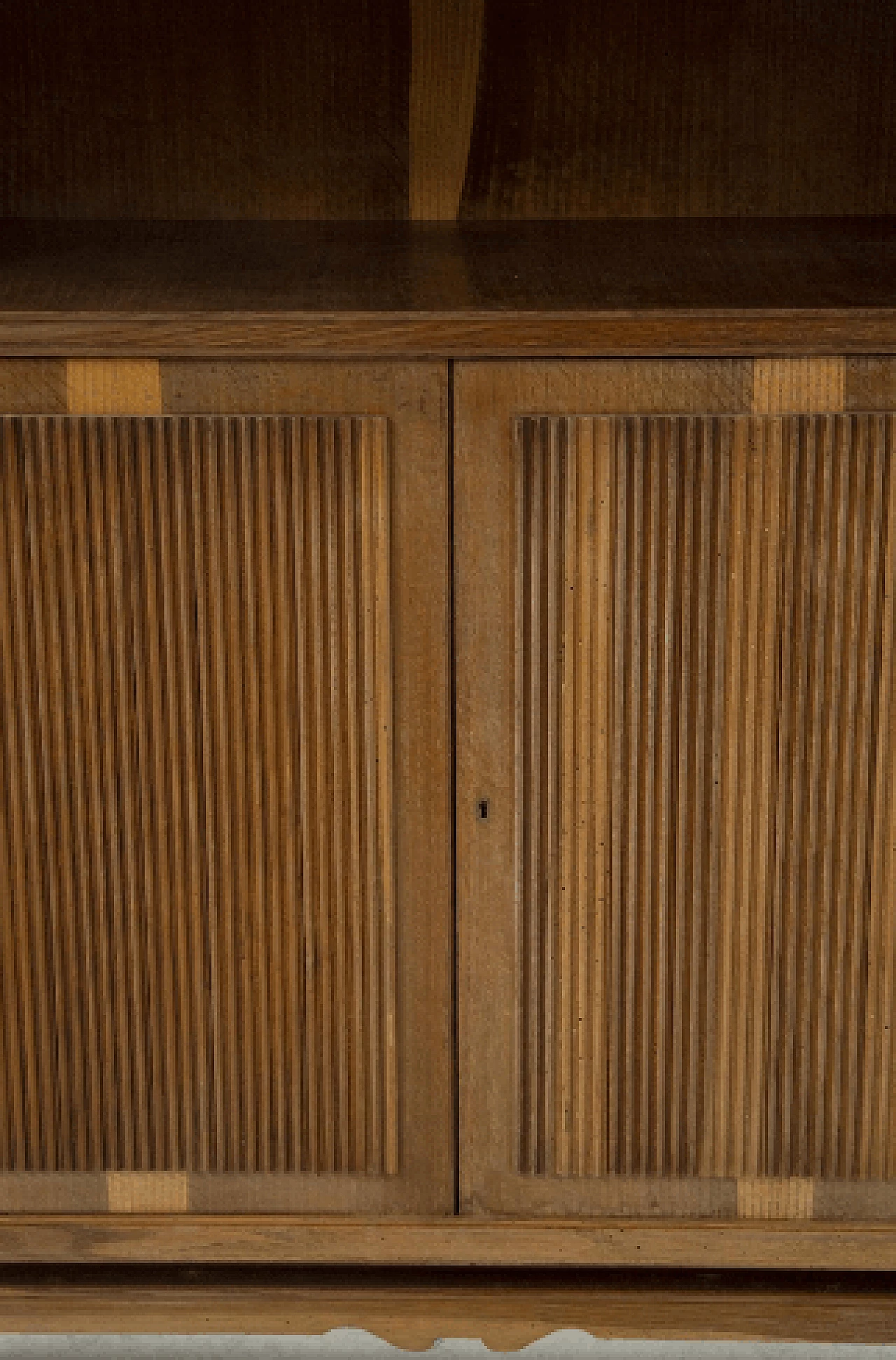 Bookcase in bleached walnut by Paolo Buffa, 1950s 10