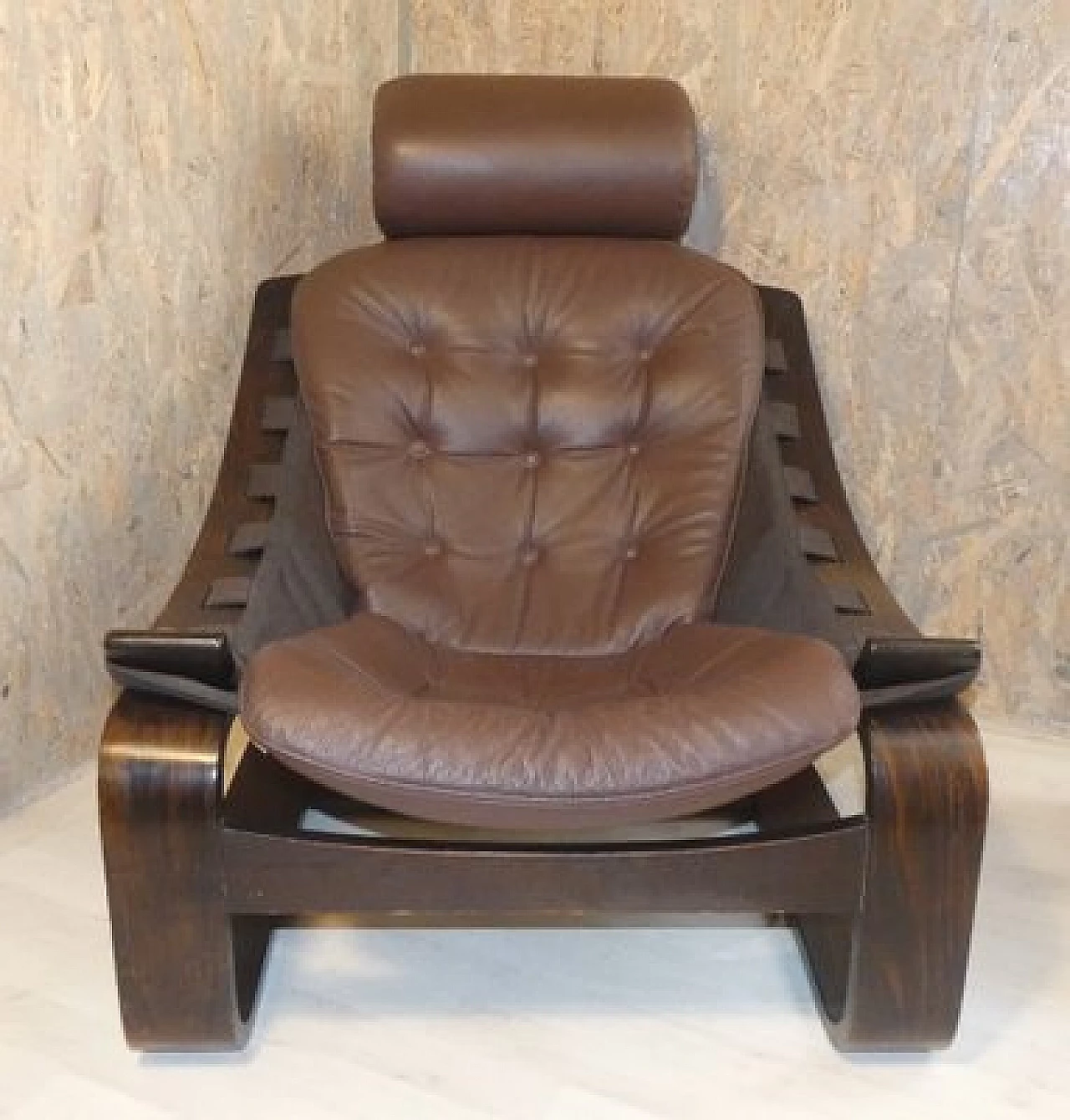 Kroken armchair by Ake Fribyter for Nelo Möbel, 1970s 1