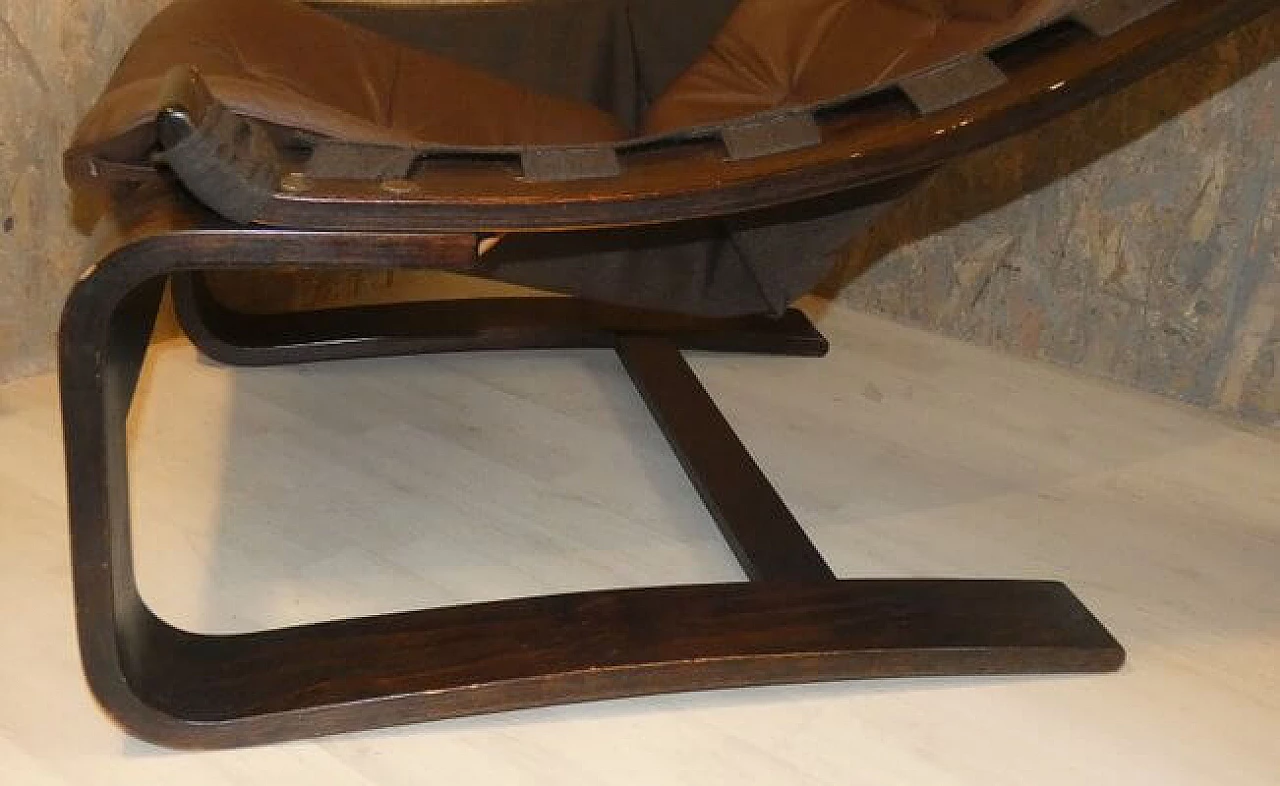 Kroken armchair by Ake Fribyter for Nelo Möbel, 1970s 11