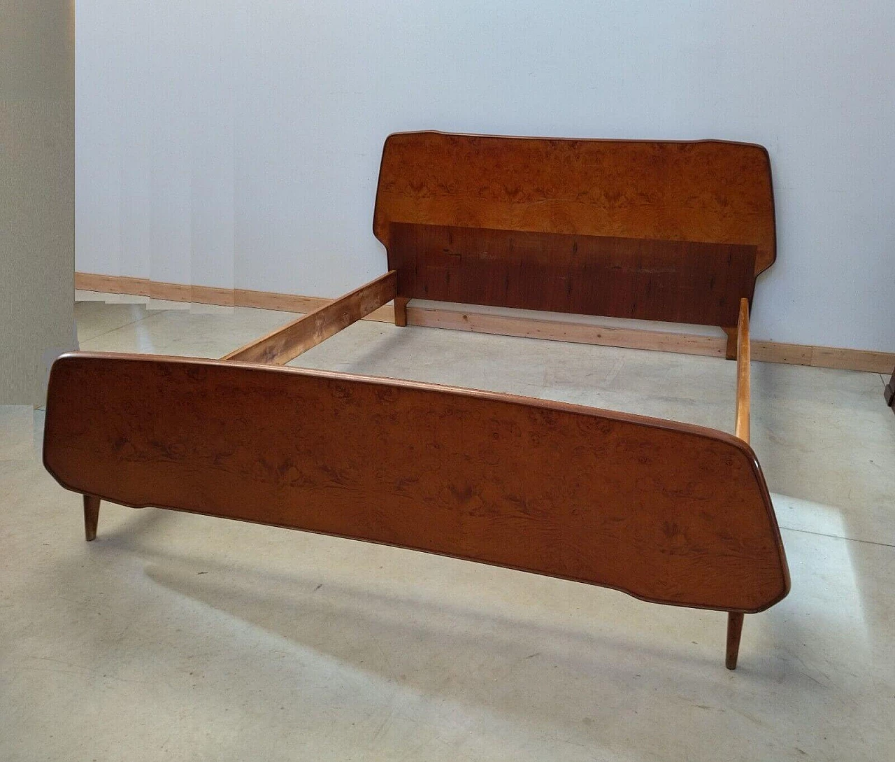 Swedish-style double bed, 1950s 2