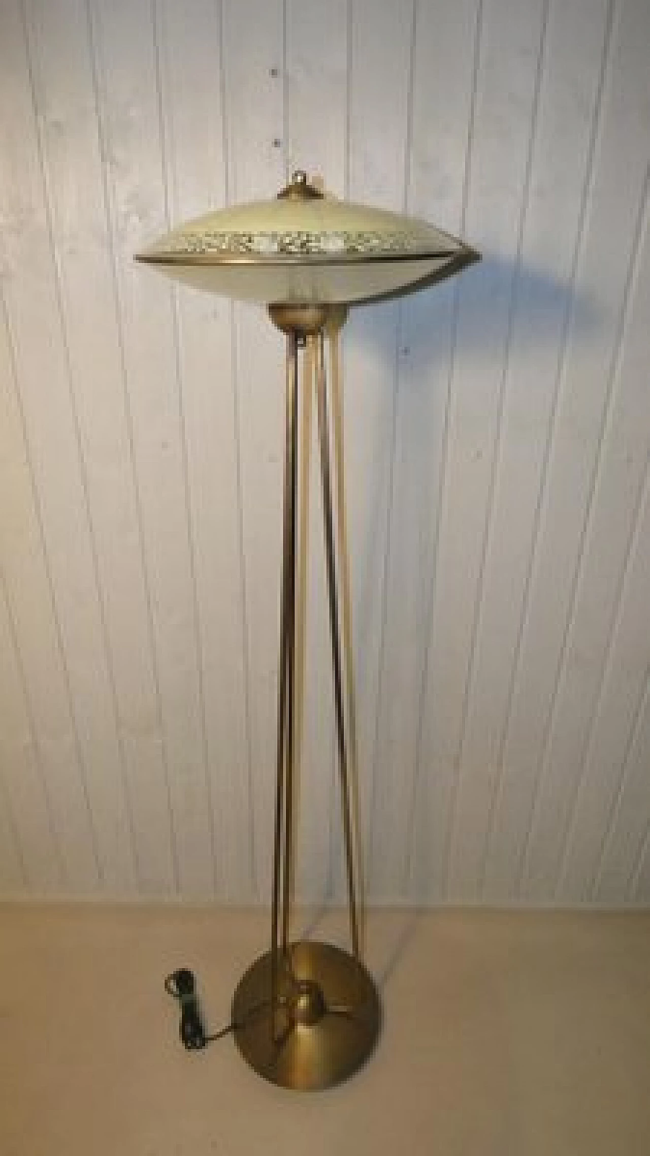 Floor lamp attributed to Pietro Chiesa for Fontana Arte, 1940s 13
