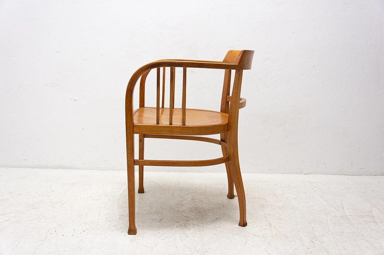 Vienna secession armchair Thonet, designed by Gustav Siegel, 1905 5