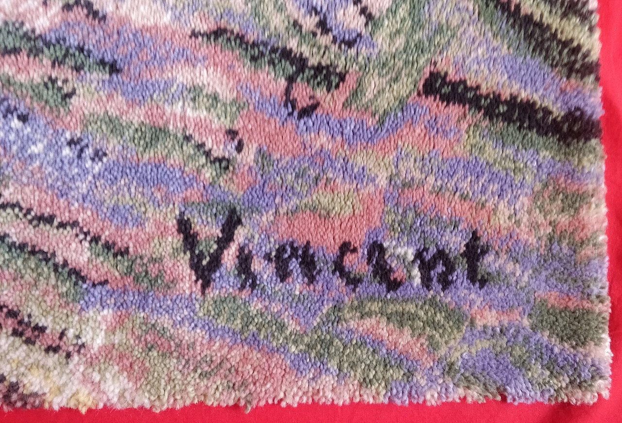 Rug with the Olive Trees by Vincent Van Gogh by Ege Axminster A/S, 1990s 2