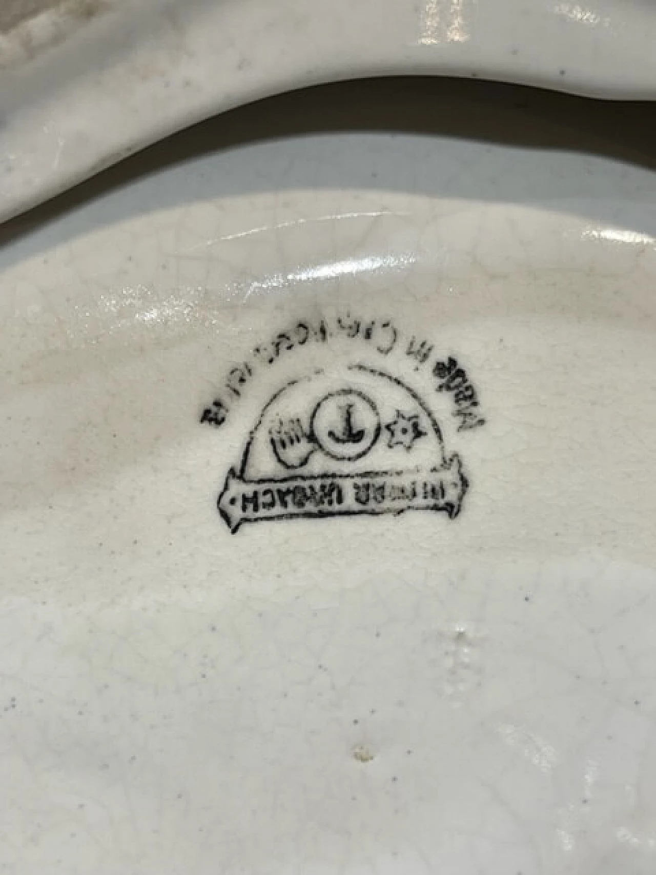 Scultura in porcellana di orso polare su iceberg di Ditmar Urbach, anni '30 6