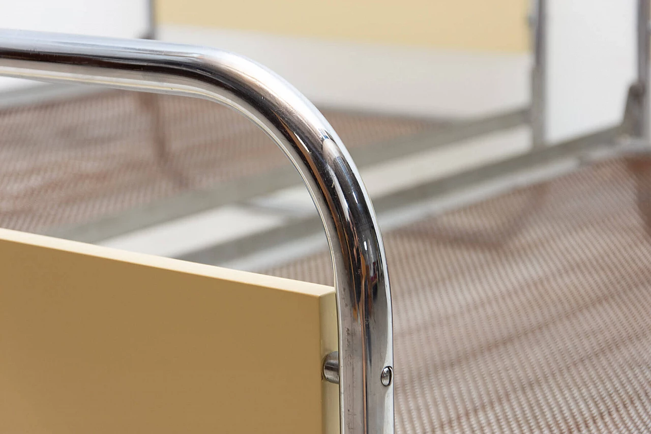 Pair of tubular steel beds in Bauhaus style, 1930s 8