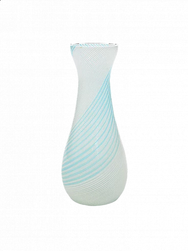 Vaso in vetro di Murano di Dino Martens per Aureliano Toso, anni '50