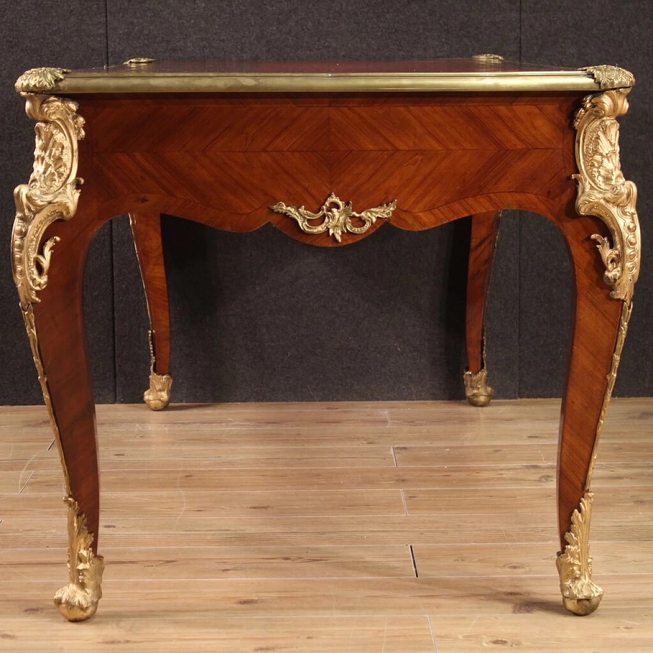 Scrivania in legno stile Luigi XV, primo '900 4