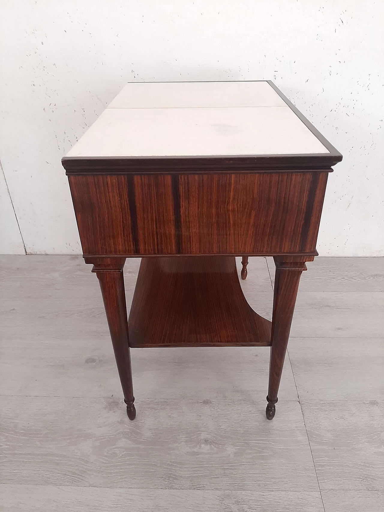 Rosewood bedside table by La Permanente Mobili Cantù, 1940s 6
